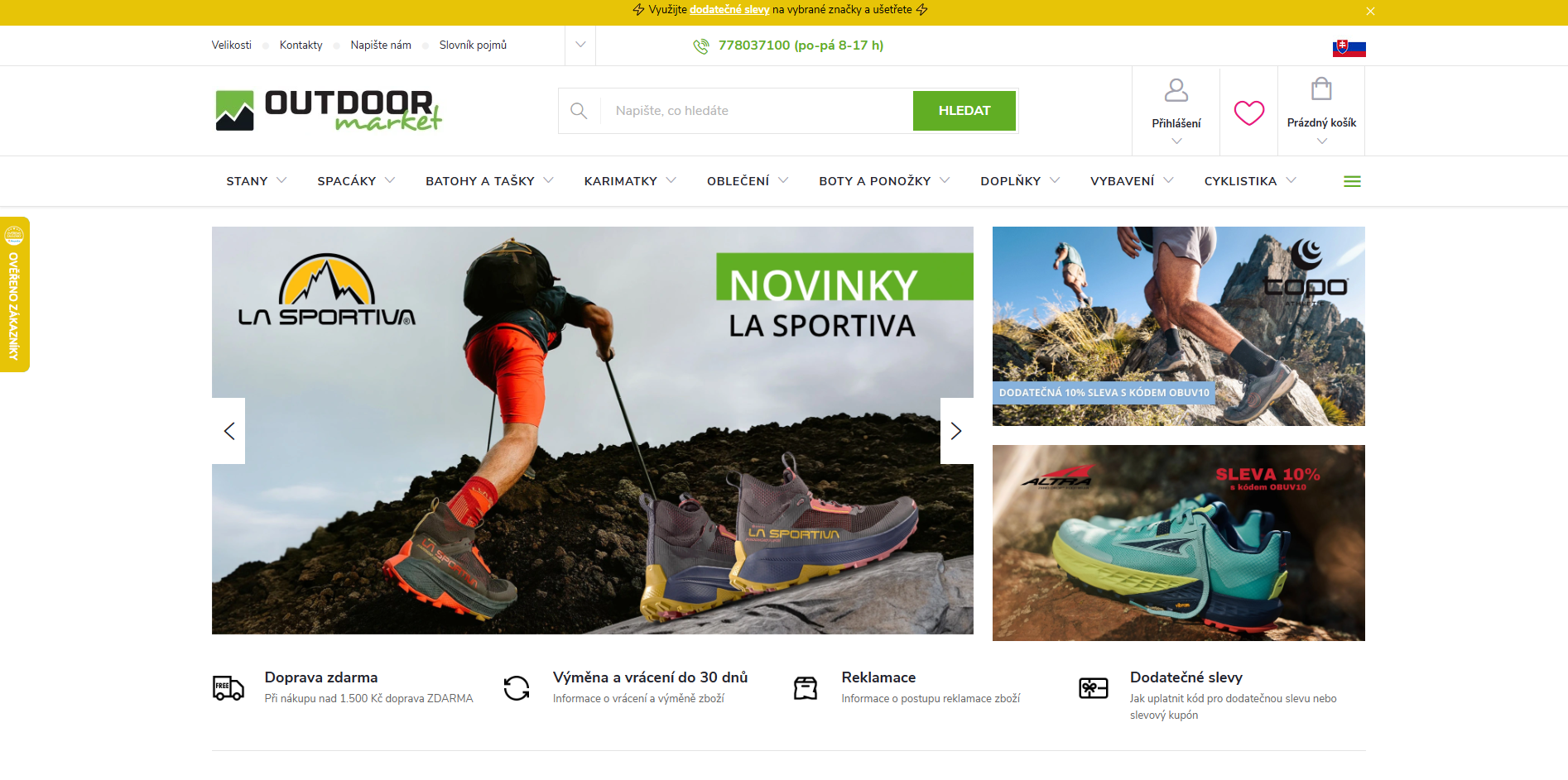 OutdoorMarket Recenze