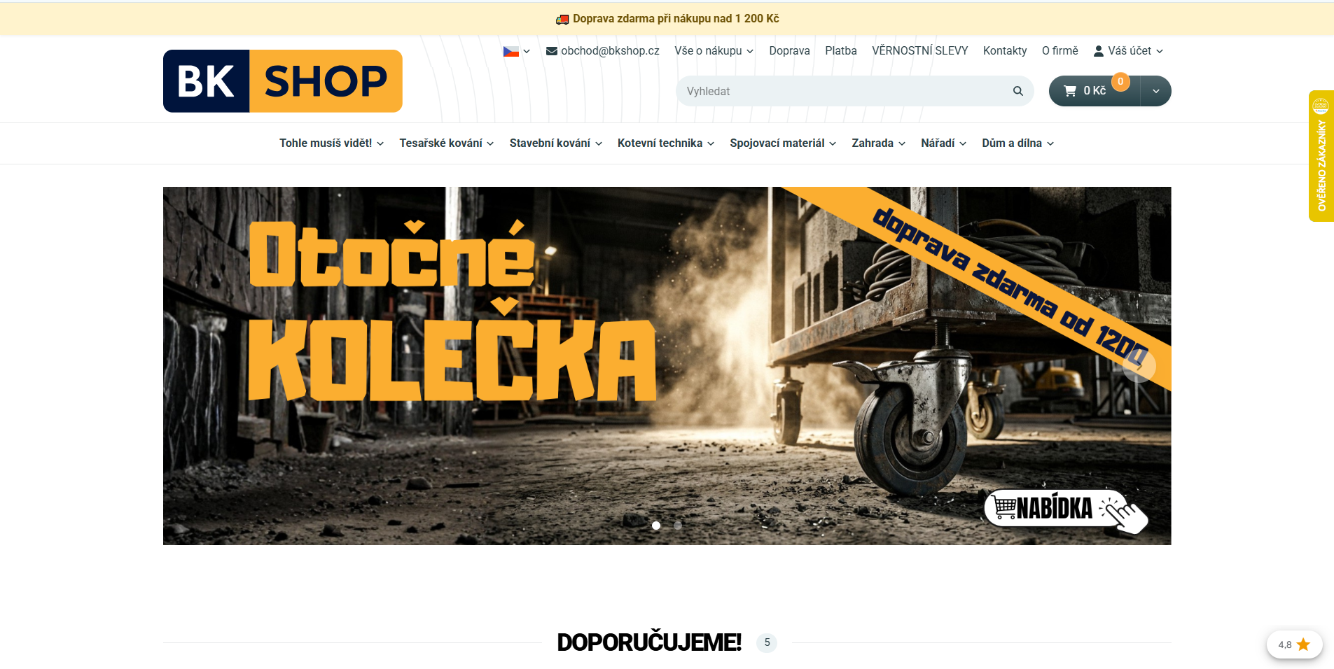 BKshop Recenze