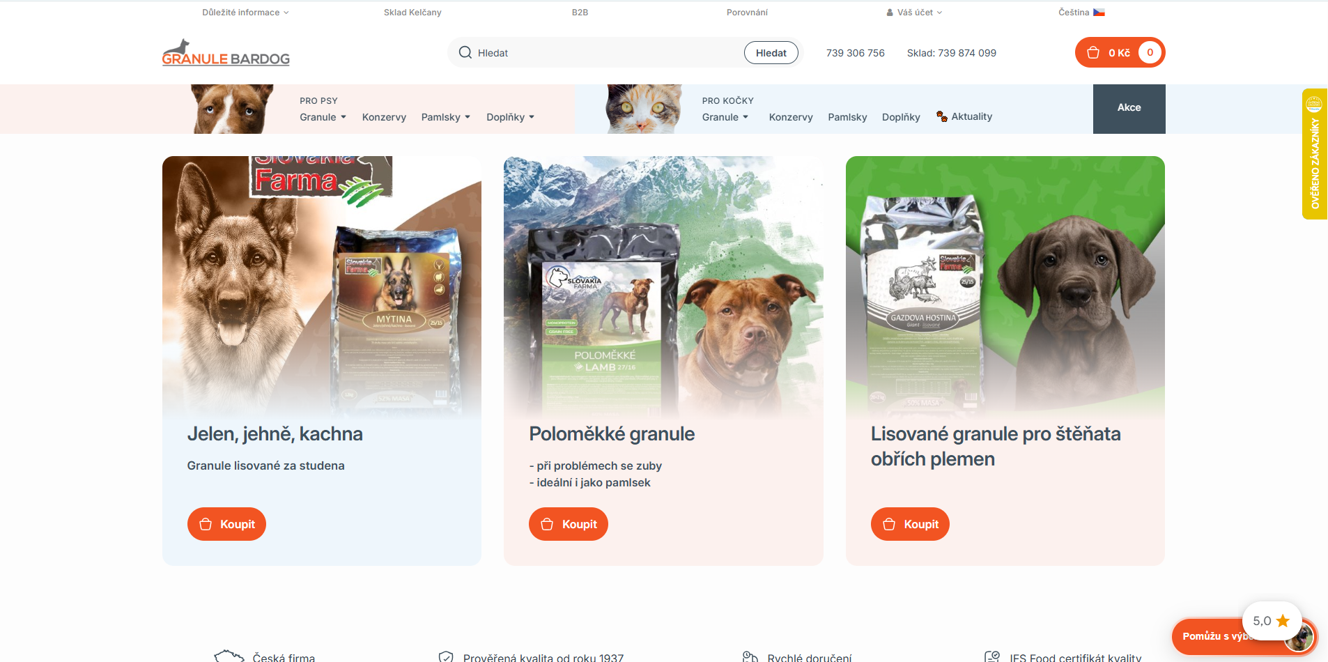 Granulebardog Recenze