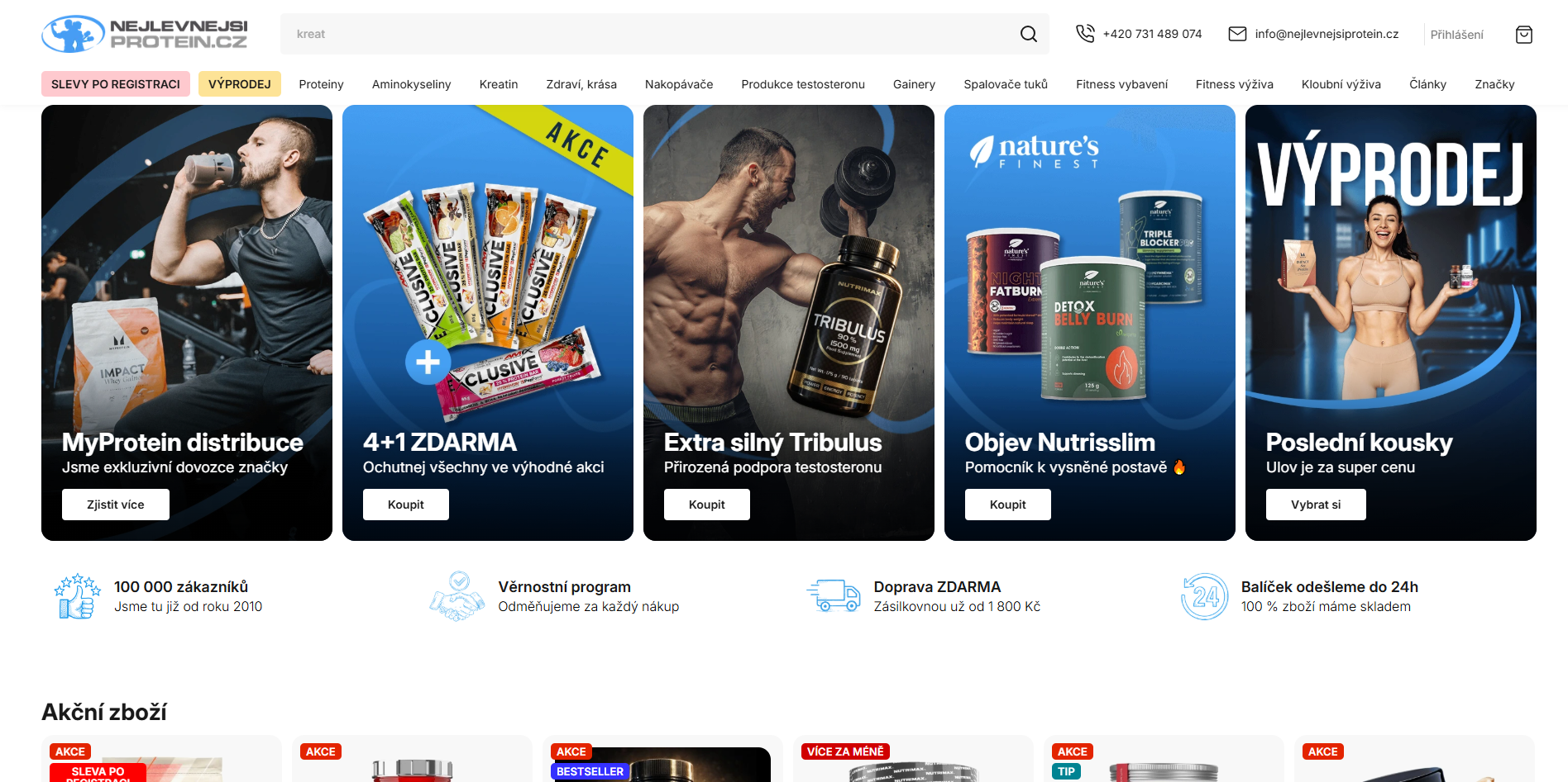 Nejlevnějšíprotein Recenze