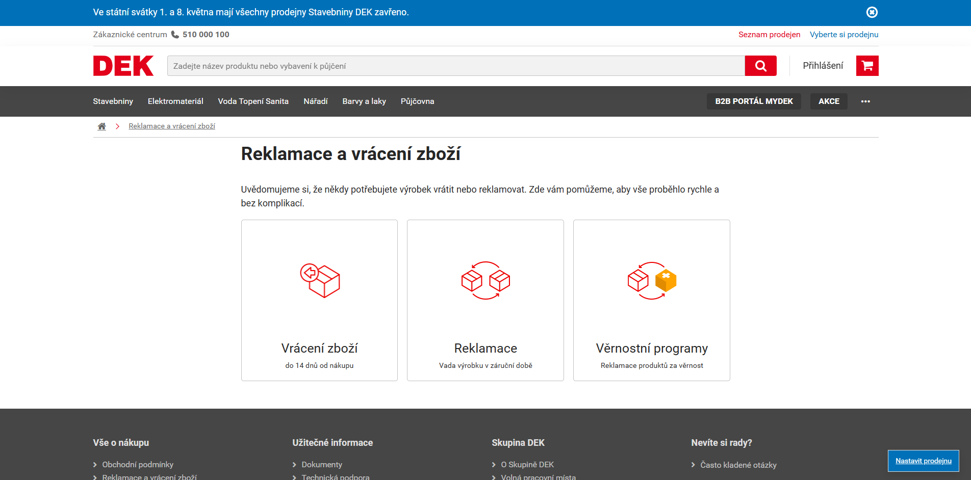 DEK Recenze