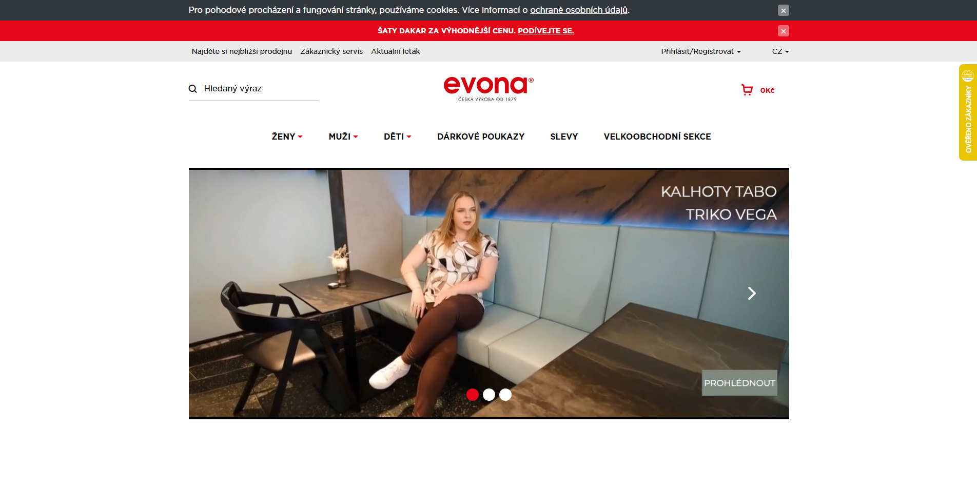 Evona Recenze