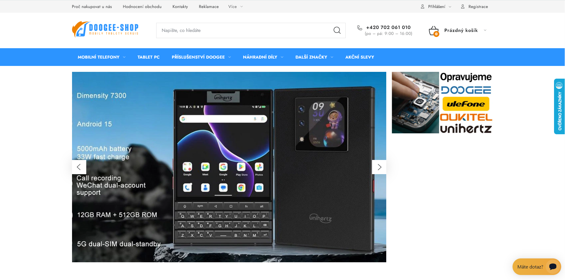 Doogee-shop Recenze