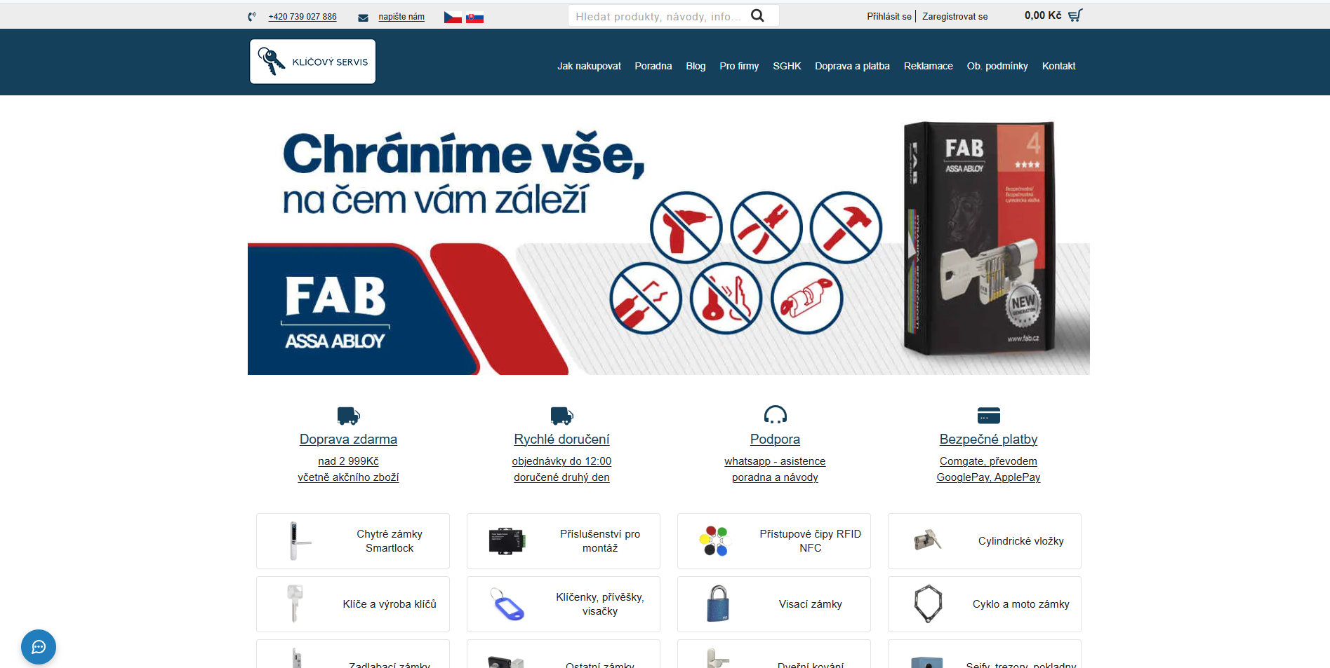 eshop.Klicovyservis Recenze