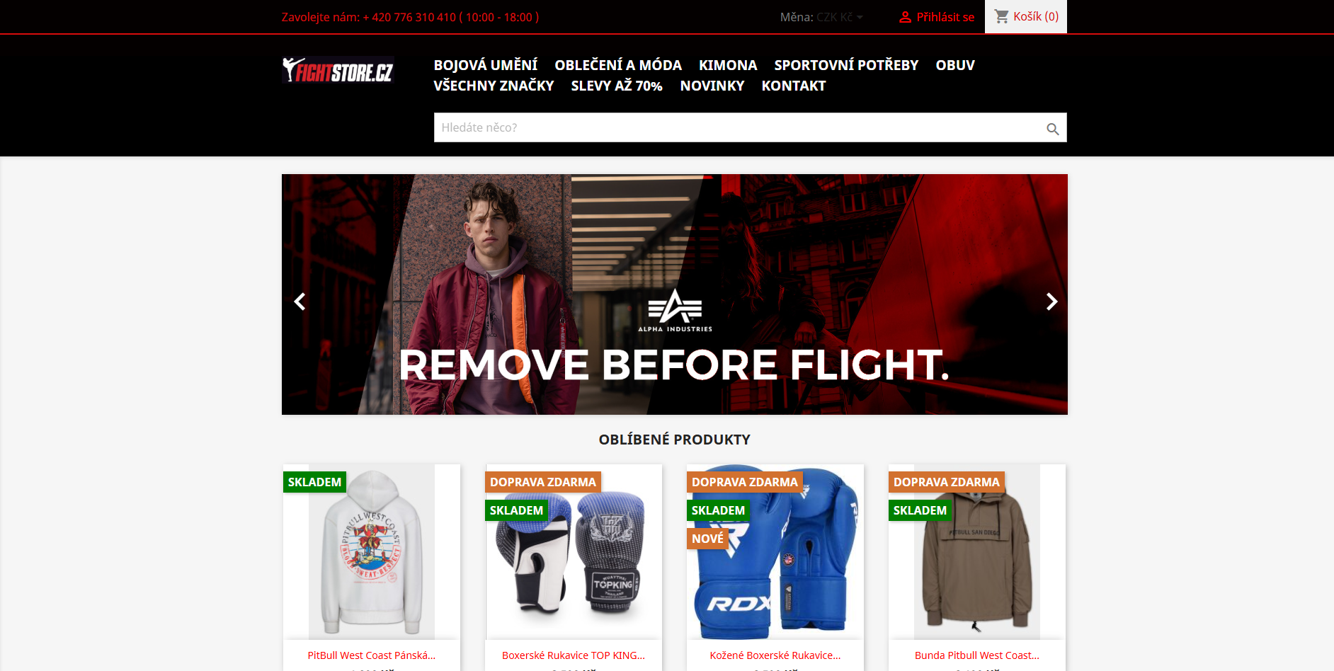 FightStore Recenze