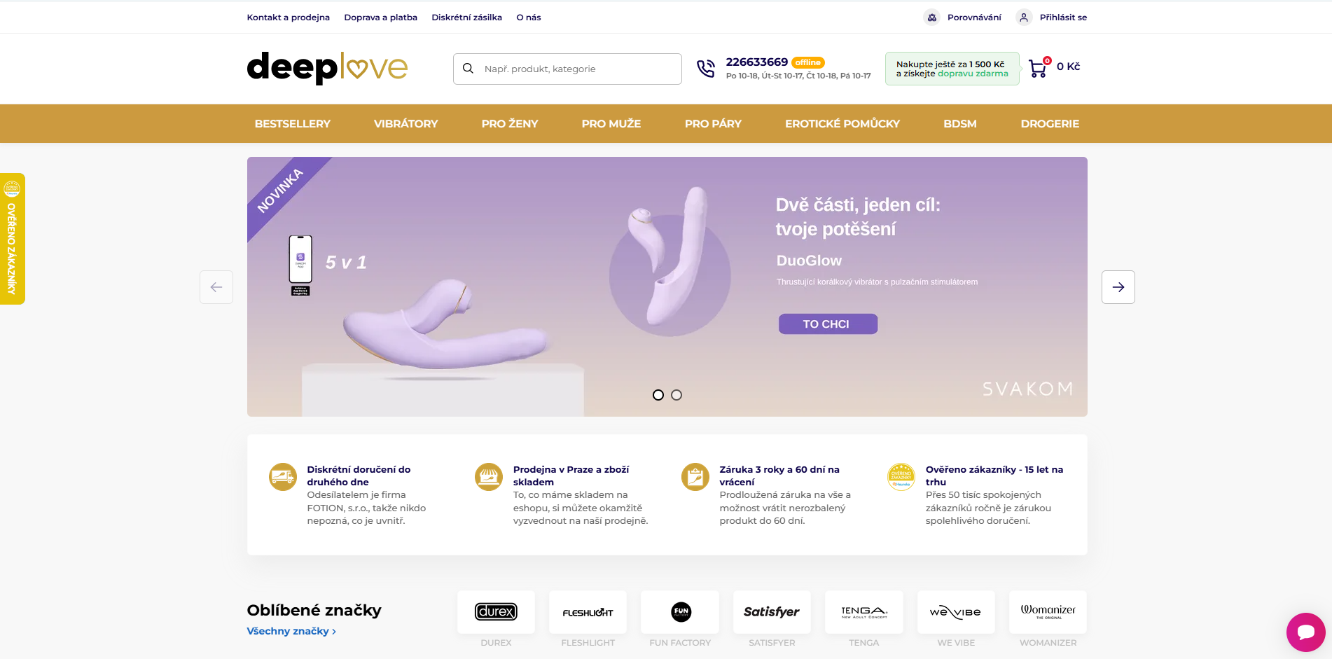 DeepLove Recenze