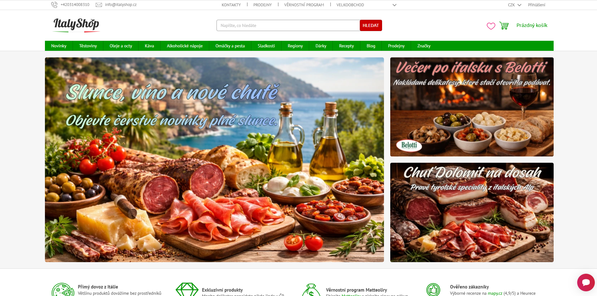 ItalyShop Recenze