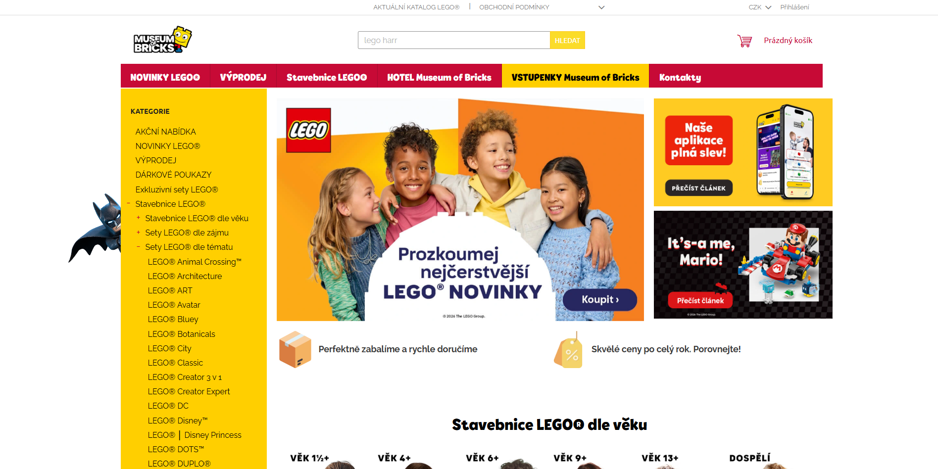 eshop.MuseumofBricks Recenze